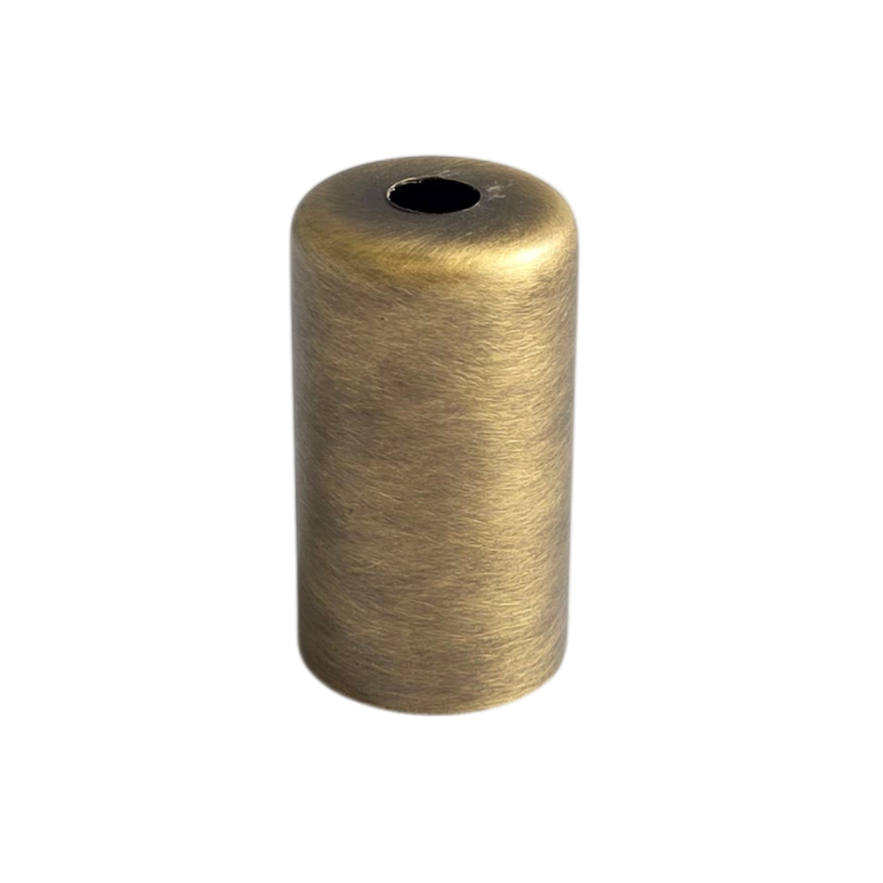 Cubre E14 plano Ø32x58mm cuero