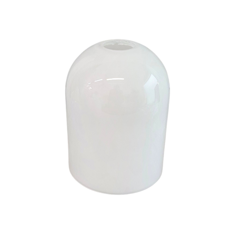 Tulipa fanal Ø150x192mm taladro Ø42mm opal brillo