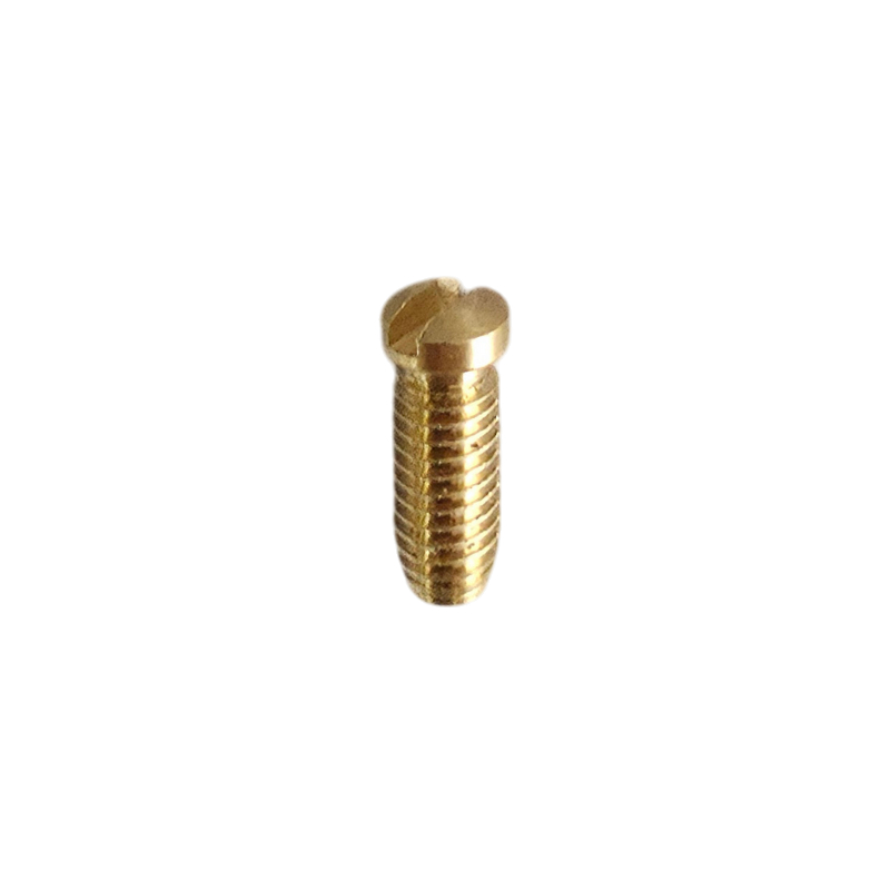Tornillo latón c/ ranura M4 Ø4,5x10mm