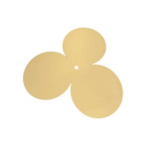 Disco trébol Ø280x1mm taladro Ø10mm beige